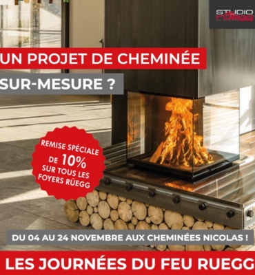 Un projet de cheminée sur mesure ?